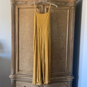 Golden Yellow Jumpsuit LIKE NEW